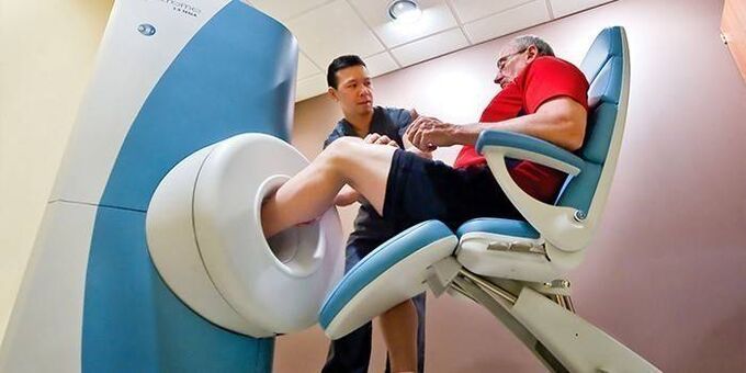 Resonancia magnética para la artrosis del tobillo