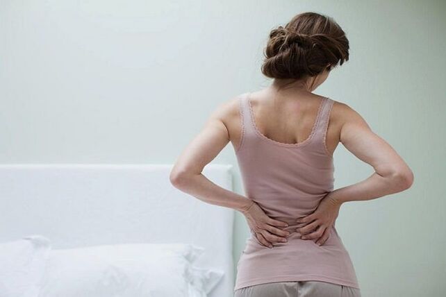 dolor de espalda con osteocondrosis lumbar foto 3